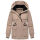 Marikoo Shigaraa Damen Herbst Winter Jacke N096 Taupe Grey-Größe S - Gr. 36