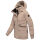 Marikoo Shigaraa Damen Herbst Winter Jacke N096 Taupe Grey-Größe S - Gr. 36