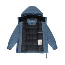 Marikoo Shigaraa Damen Herbst Winter Jacke N096 Dusty Blue-Größe L - Gr. 40