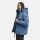 Marikoo Shigaraa Damen Herbst Winter Jacke N096 Dusty Blue-Größe L - Gr. 40