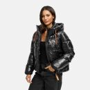 Marikoo Skyraa Damen Winter Steppjacke N097 Schwarz Größe M - Gr. 38