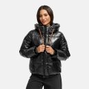 Marikoo Skyraa Damen Winter Steppjacke N097 Schwarz Größe XL - Gr. 42