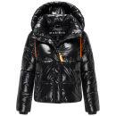 Marikoo Skyraa Damen Winter Steppjacke N097 Schwarz Größe XL - Gr. 42