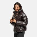 Marikoo Skyraa Damen Winter Steppjacke N097 Choco  Größe XS - Gr. 34
