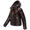 Marikoo Skyraa Damen Winter Steppjacke N097 Choco  Größe XS - Gr. 34