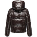 Marikoo Skyraa Damen Winter Steppjacke N097 Choco  Größe XS - Gr. 34