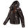 Marikoo Skyraa Damen Winter Steppjacke N097 Choco  Größe XS - Gr. 34