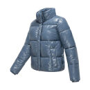 Marikoo Skyraa Damen Winter Steppjacke N097 Dusty Blue  Größe XXL - Gr. 44