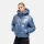Marikoo Skyraa Damen Winter Steppjacke N097 Dusty Blue  Größe XXL - Gr. 44