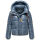 Marikoo Skyraa Damen Winter Steppjacke N097 Dusty Blue  Größe XXL - Gr. 44