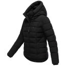 Marikoo Tayenaa Damen Herbst Winter Steppjacke N098 Schwarz-Größe XL - Gr. 42