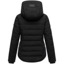 Marikoo Tayenaa Damen Herbst Winter Steppjacke N098 Schwarz-Größe XL - Gr. 42