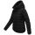 Marikoo Tayenaa Damen Herbst Winter Steppjacke N098 Schwarz-Größe XL - Gr. 42