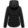 Marikoo Tayenaa Damen Herbst Winter Steppjacke N098 Schwarz-Größe XL - Gr. 42