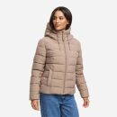 Marikoo Tayenaa Damen Herbst Winter Steppjacke N098 Taupe Grey-Größe M - Gr. 38