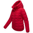 Marikoo Tayenaa Damen Herbst Winter Steppjacke N098 Deep Red-Größe XS - Gr. 34