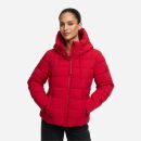 Marikoo Tayenaa Damen Herbst Winter Steppjacke N098 Deep Red-Größe M - Gr. 38