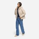 Marikoo Tayenaa Damen Herbst Winter Steppjacke N098 Light Taupe-Größe XS - Gr. 34