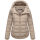 Marikoo Tayenaa Damen Herbst Winter Steppjacke N098 Light Taupe-Größe XS - Gr. 34