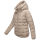 Marikoo Tayenaa Damen Herbst Winter Steppjacke N098 Light Taupe-Größe XS - Gr. 34
