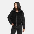 Navahoo Teddyzone Damen Winter Steppjacke gefüttert N100 Schwarz-Größe L - Gr. 40
