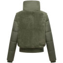 Navahoo Teddyzone Damen Winter Steppjacke gefüttert N100 Olive Leaf-Größe XXL - Gr. 44