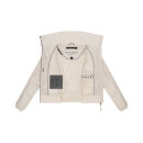 Navahoo Teddyzone Damen Winter Steppjacke gefüttert N100 Offwhite-Größe M - Gr. 38