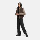 Navahoo Teddyzone Damen Winter Steppjacke gefüttert N100 Stone Brown-Größe M - Gr. 38