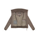 Navahoo Teddyzone Damen Winter Steppjacke gefüttert N100 Stone Brown-Größe M - Gr. 38