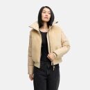 Navahoo Teddyzone Damen Winter Steppjacke gefüttert N100 Beige-Größe XS - Gr. 34