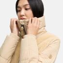 Navahoo Teddyzone Damen Winter Steppjacke gefüttert N100 Beige-Größe XS - Gr. 34