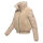 Navahoo Teddyzone Damen Winter Steppjacke gefüttert N100 Beige-Größe XS - Gr. 34