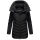 Marikoo Tivaa Damen Herbst Winter Steppjacke N103 Schwarz-Größe XXL - Gr. 44