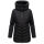 Marikoo Tivaa Damen Herbst Winter Steppjacke N103 Schwarz-Größe XXL - Gr. 44