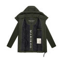 Marikoo Tivaa Damen Herbst Winter Steppjacke N103 Dark Olive-Größe L - Gr. 40