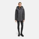 Marikoo Tivaa Damen Herbst Winter Steppjacke N103 Anthrazit-Größe L - Gr. 40