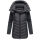 Marikoo Tivaa Damen Herbst Winter Steppjacke N103 Anthrazit-Größe L - Gr. 40