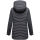 Marikoo Tivaa Damen Herbst Winter Steppjacke N103 Anthrazit-Größe L - Gr. 40