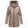 Marikoo Tivaa Damen Herbst Winter Steppjacke N103 Taupe Grey-Größe XXXL - Gr. 46