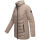 Marikoo Tivaa Damen Herbst Winter Steppjacke N103 Taupe Grey-Größe XXXL - Gr. 46
