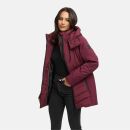 Marikoo Tivaa Damen Herbst Winter Steppjacke N103 Wine-Größe M - Gr. 38