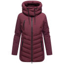 Marikoo Tivaa Damen Herbst Winter Steppjacke N103 Wine-Größe M - Gr. 38