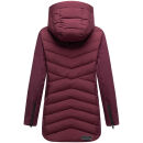 Marikoo Tivaa Damen Herbst Winter Steppjacke N103 Wine-Größe M - Gr. 38