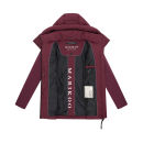 Marikoo Tivaa Damen Herbst Winter Steppjacke N103 Wine-Größe M - Gr. 38