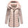 Marikoo Tivaa Damen Herbst Winter Steppjacke N103 Light Peach-Größe M - Gr. 38