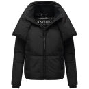 Navahoo Traumelfe Damen Herbst Winter Jacke kurz N105 Schwarz-Größe XXL - Gr. 44