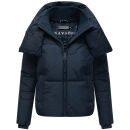 Navahoo Traumelfe Damen Herbst Winter Jacke kurz N105 Navy-Größe S - Gr. 36