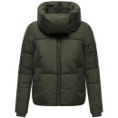 Navahoo Traumelfe Damen Herbst Winter Jacke kurz N105 Dark Olive-Größe S - Gr. 36