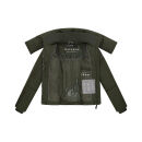 Navahoo Traumelfe Damen Herbst Winter Jacke kurz N105 Dark Olive-Größe S - Gr. 36