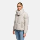 Navahoo Traumelfe Damen Herbst Winter Jacke kurz N105 Bone-Größe XXXL - Gr. 46